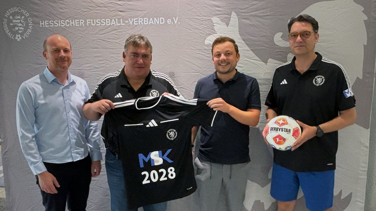 Startschuss für die Kooperation: Die MSK Pharma Group ist offizieller Partner des HFV.